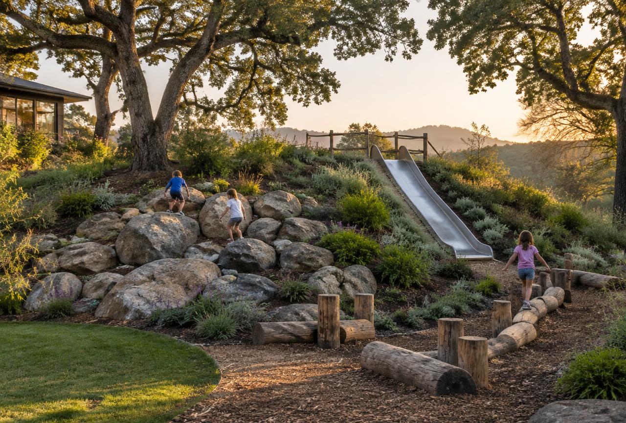 Hillside Backyard Adventure